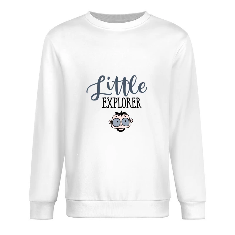 Petit Explorateur Amusant Homme Sweat-shirt à enfiler
