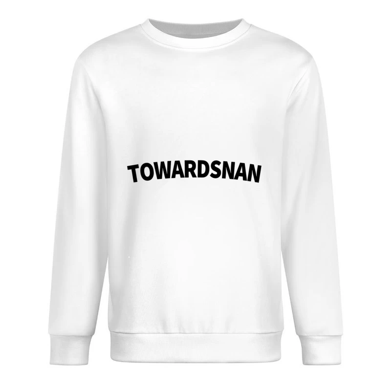 Optische Täuschung Text Herren Pullover Sweatshirt