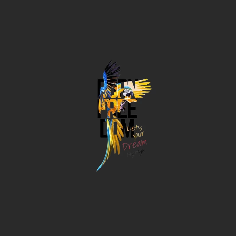 Born Free: Let Your Dreams Fly High Baseball Cap
