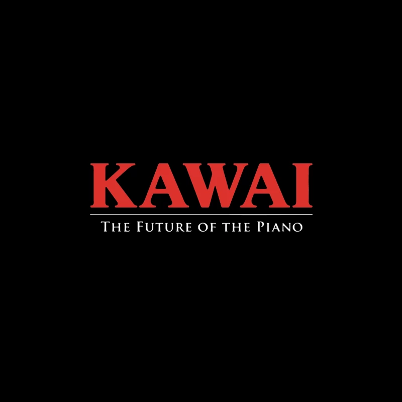 Kawai Piano Brand Logo with Slogan "The Future of the Piano" Coffee Mug