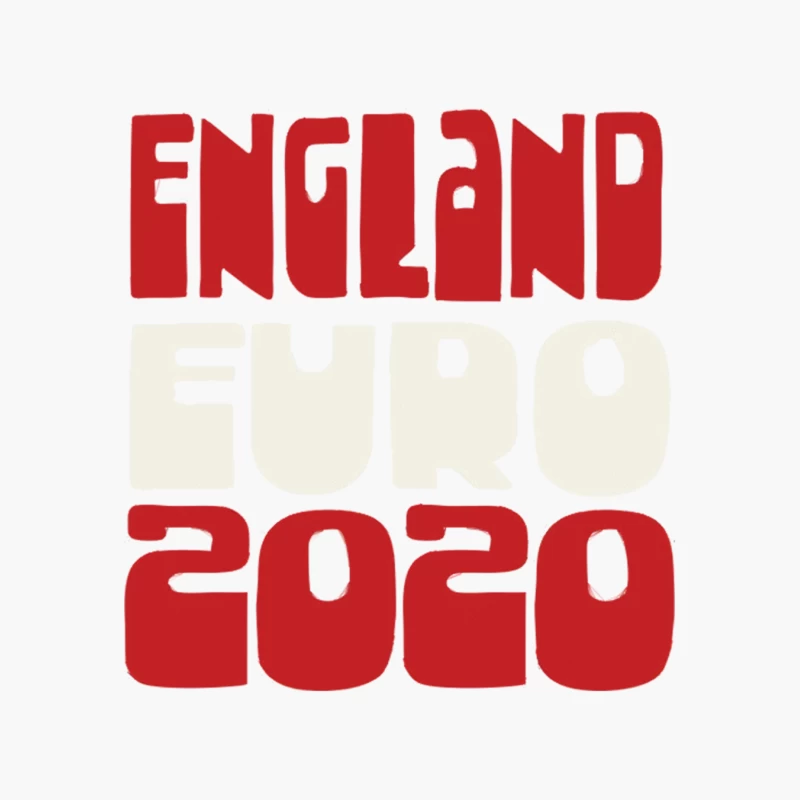 England  Euro 2020 Football Fan Design Cotton Tote Bag