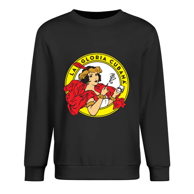 La gloria Cubana Cigar Male Pullover Sweatshirt