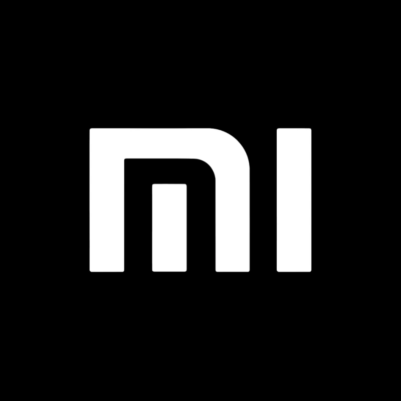 Minimalist Xiaomi Logo Design in Gray Pin