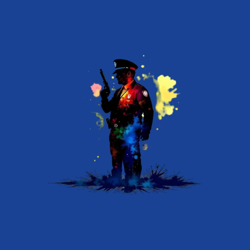 Police man Male T-Shirt