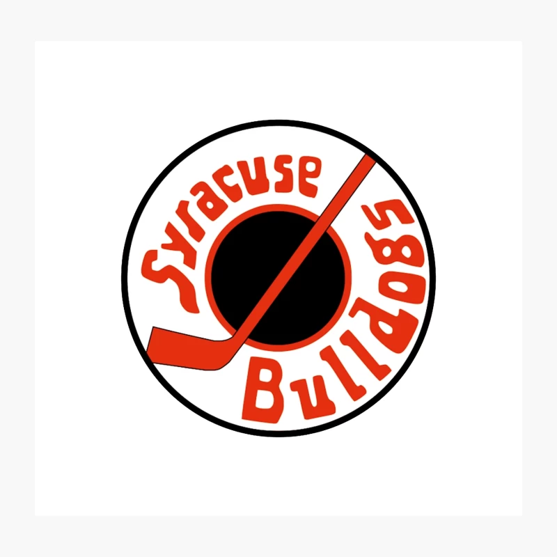 Syracuse Bulldogs Throw Pillow