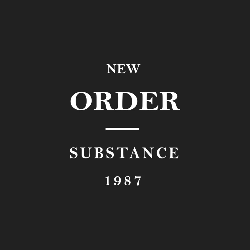 New Order Band Substance Bucket Hat