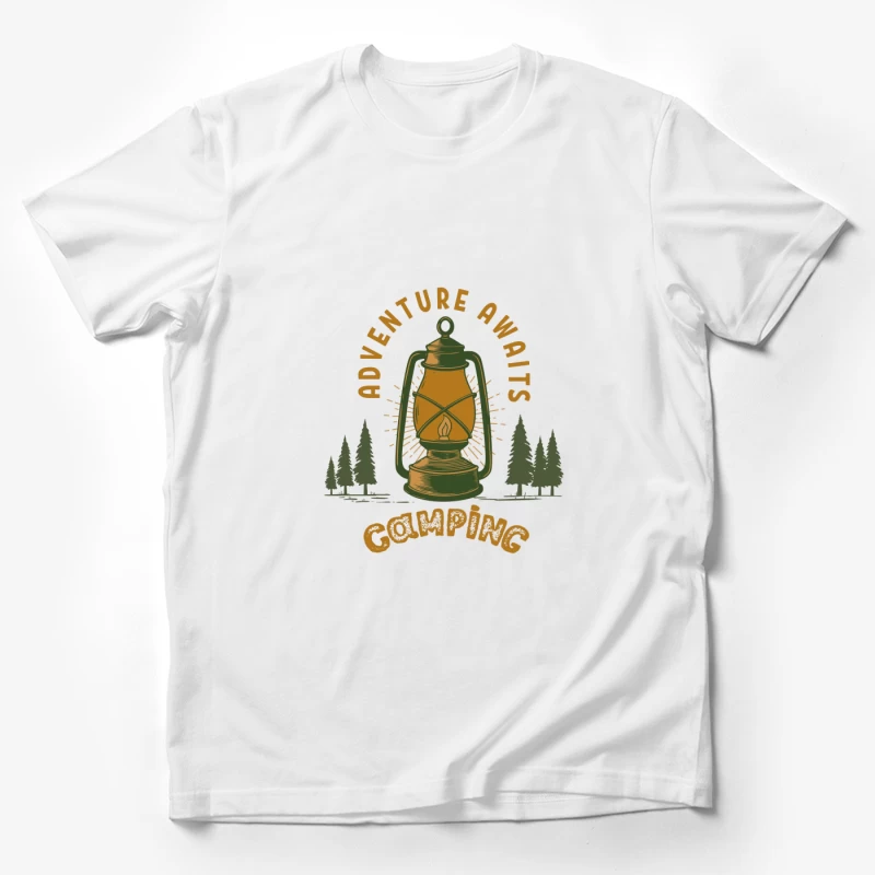 Campingabenteuer mit Laternenlicht Herren T-Shirt
