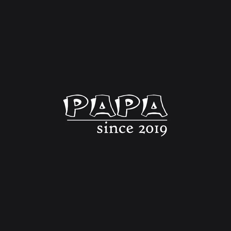 T-shirt Papa depuis 2019 Femme Sweat à capuche