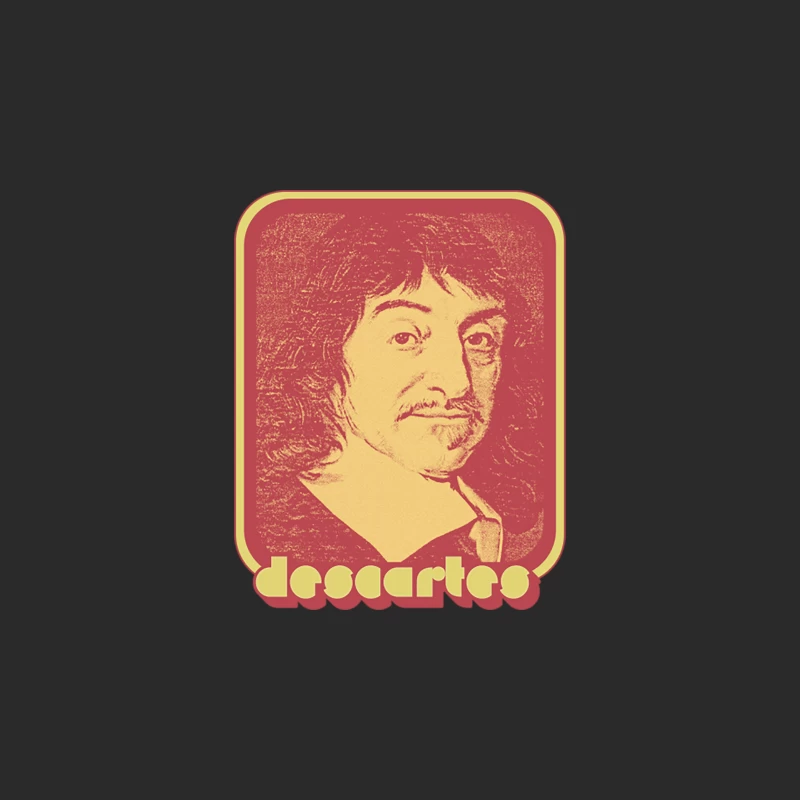 Descartes  Retro Aesthetic Fan Art Design Baseball Cap