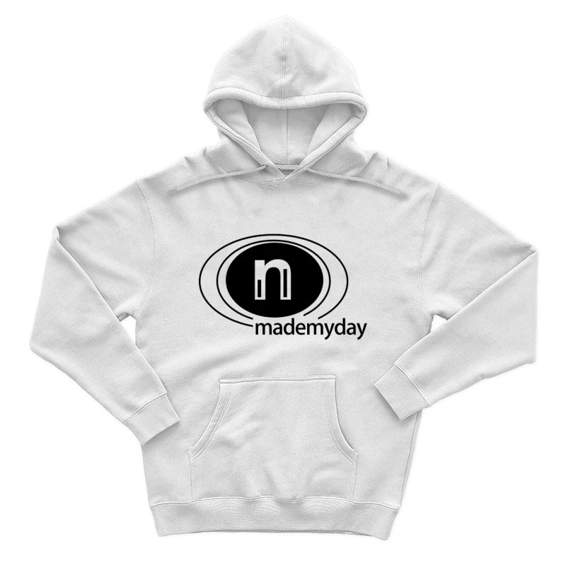 Minimalistisches Logo-Design Herren Pullover Hoodie