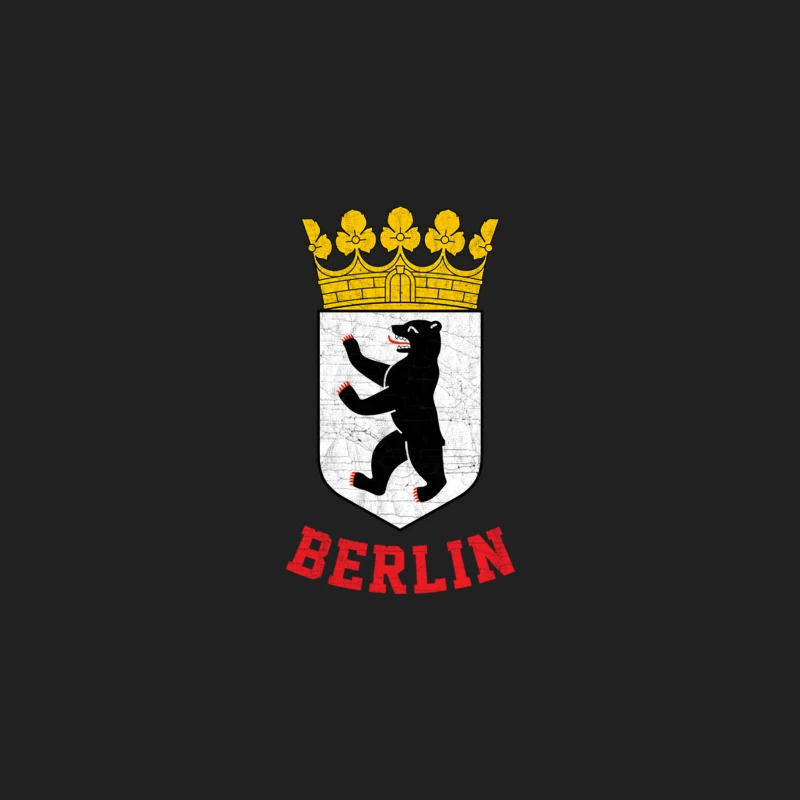 Berlin, Germany - Vintage Style Design Bucket Hat