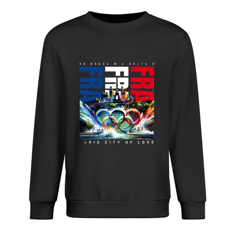 Jeux Olympiques à Paris Homme Sweat-shirt à enfiler