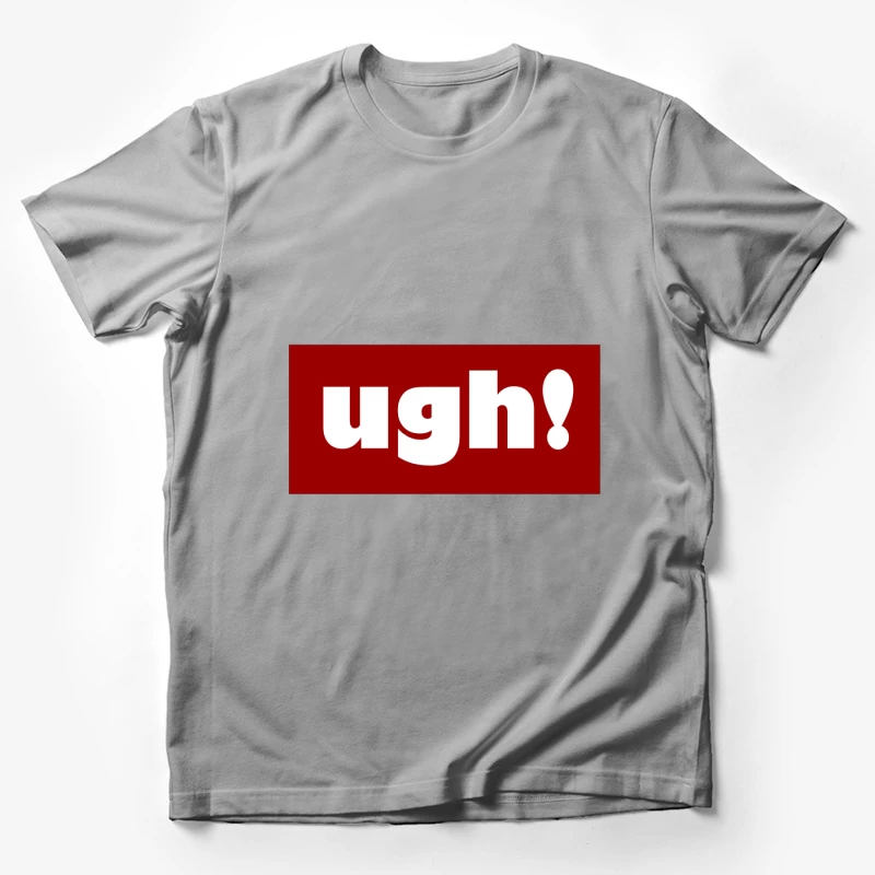 Expression of Frustration Male T-Shirt