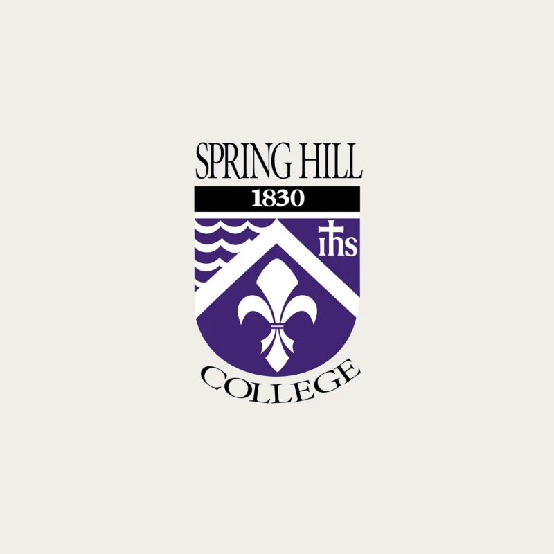 Spring Hill College Historic Shield Logo with Religious Symbolism (Est. 1830) Bucket Hat