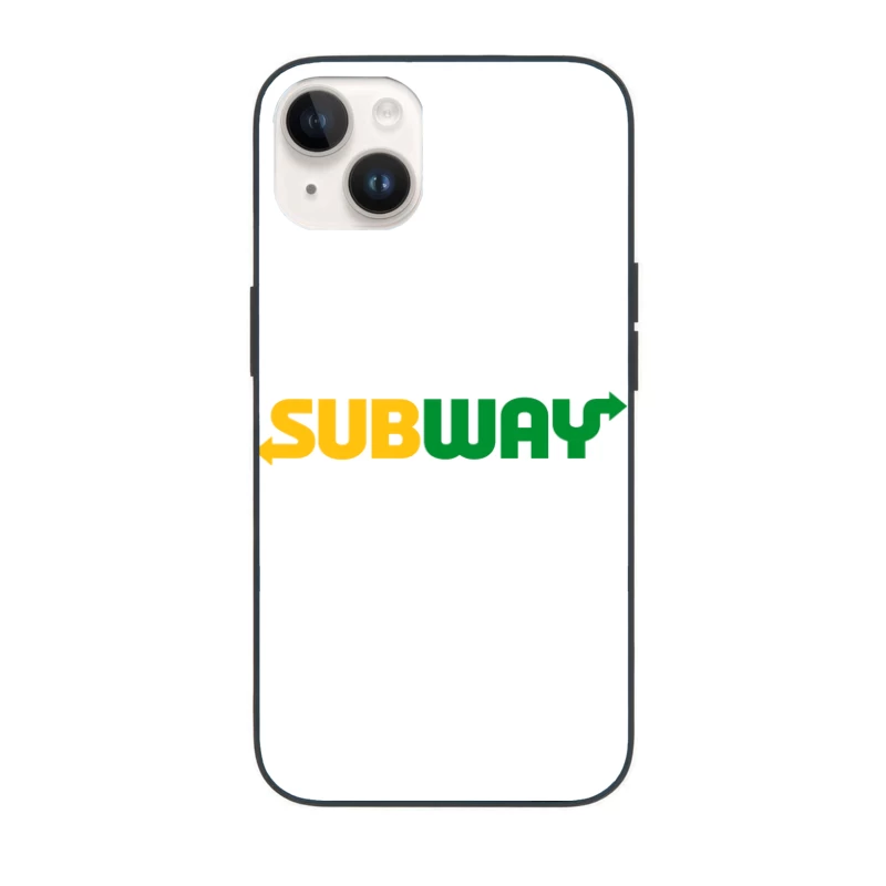 Subway Restaurant Logo Design iPhone Case