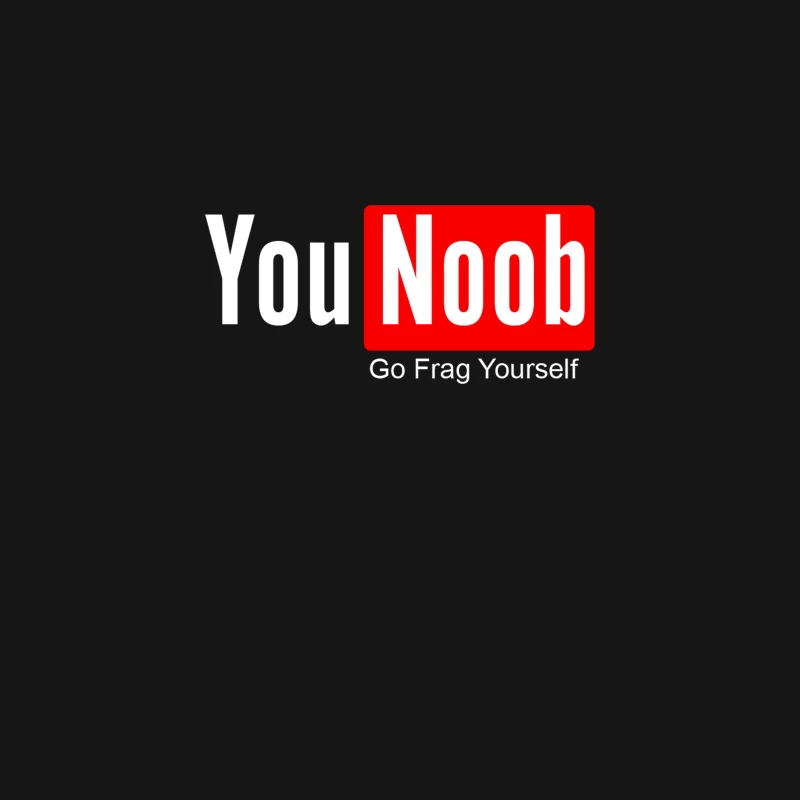 You Noob Go Frag Yourself Desk Mat