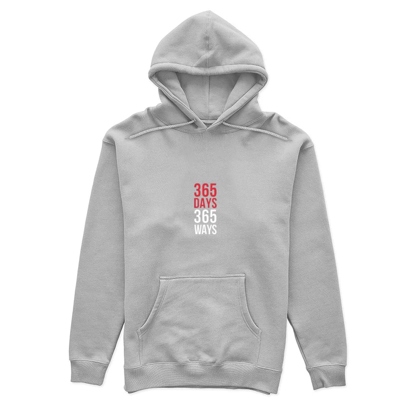 365 Days of Motivation and Self-Improvement Female Pullover Hoodie