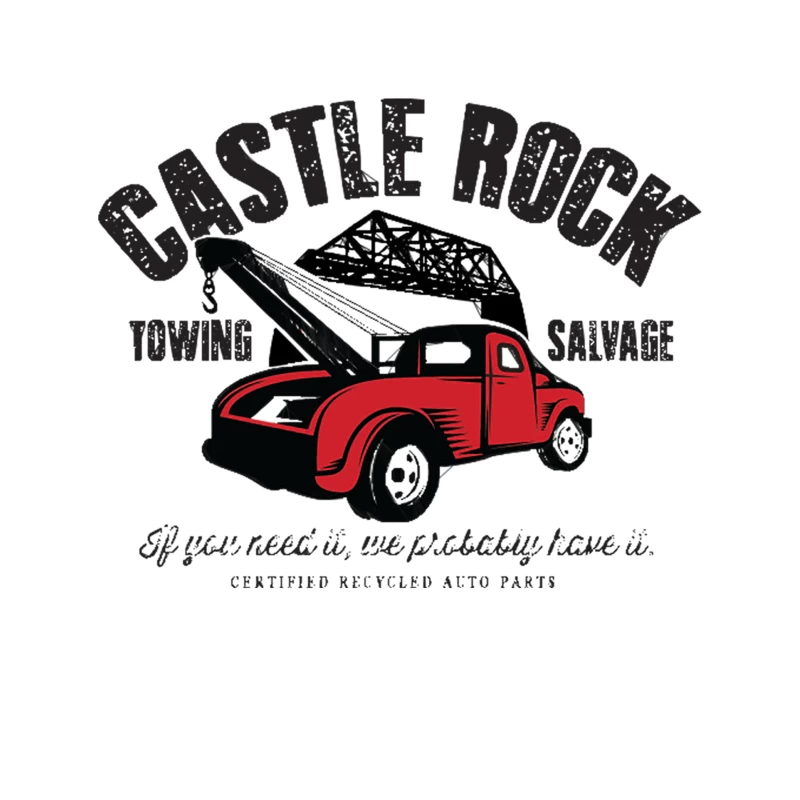 Castle Rock Salvage Tapestry