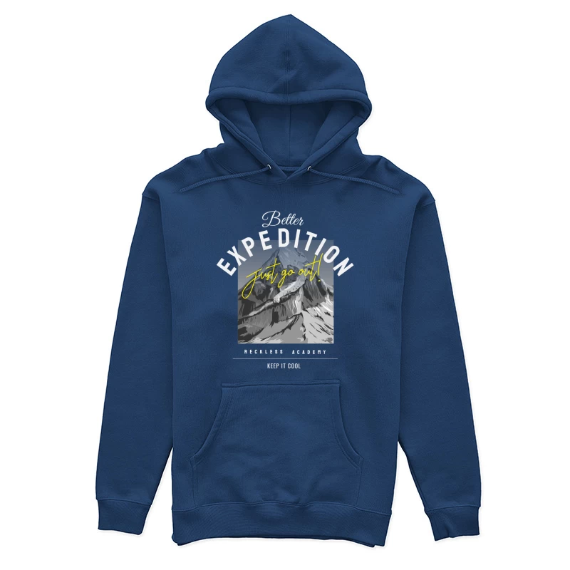 Abenteuer Bergsteigen Motivation Damen Pullover Hoodie