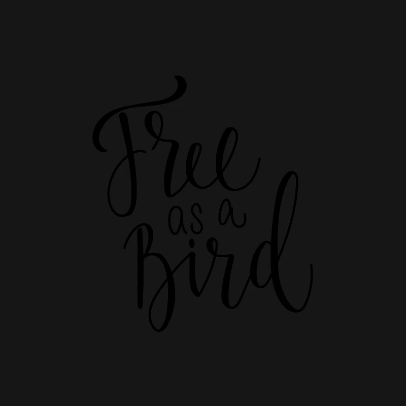 Liberté comme un oiseau Femme T-Shirt