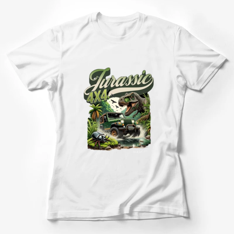 Expédition 4x4 Jurassique Femme T-Shirt
