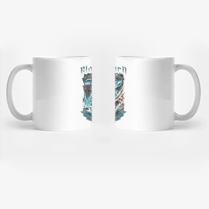 Dark Pirate Warrior of the Black Sea and Bermuda Coffee Mug