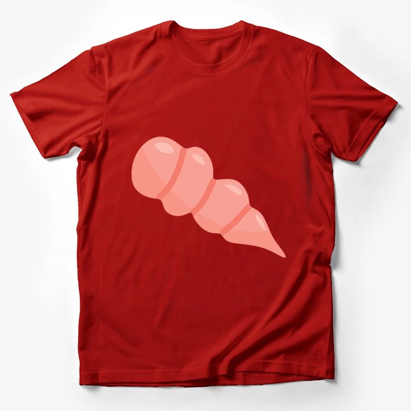 Coquillage rose élégant Homme T-Shirt