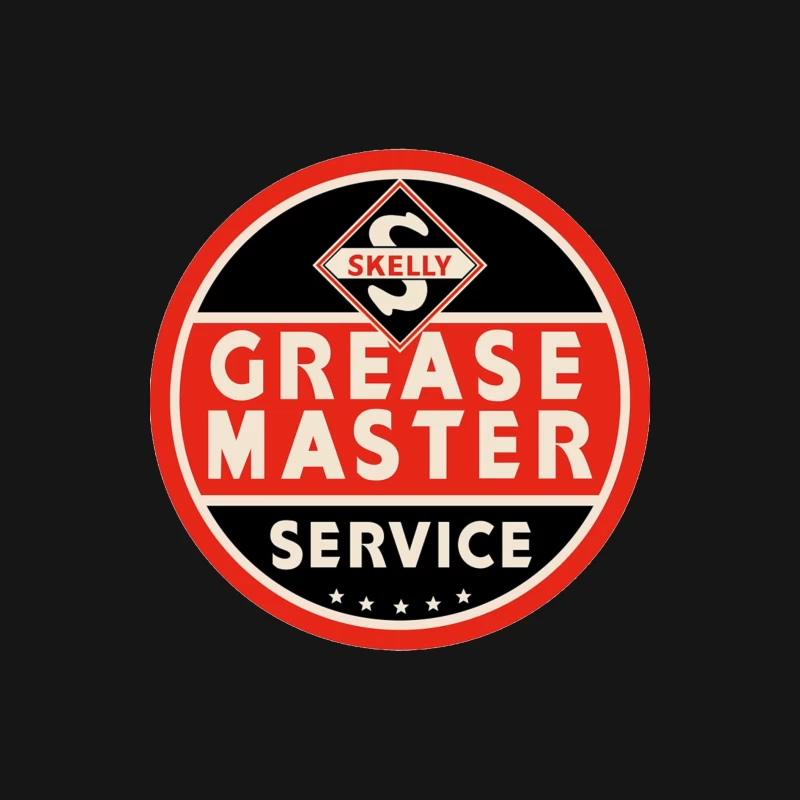 Vintage Skelly Grease Master Service Station Sign Male Long Sleeve T-Shirt