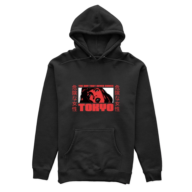 Gefährliche Frau in Tokio Damen Pullover Hoodie