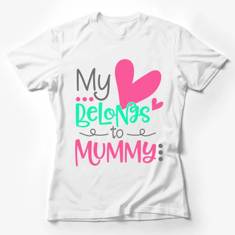 Expression affectueuse pour maman Femme T-Shirt