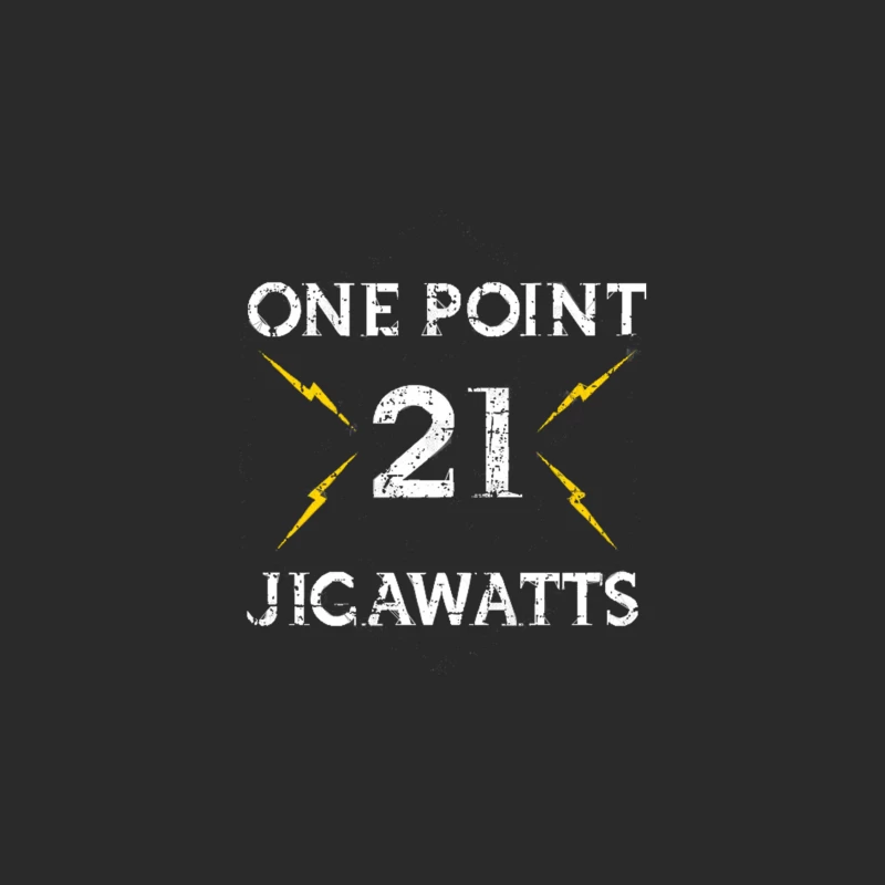 One Point 21 Jigawatts - from Back to the Future Baseball Cap