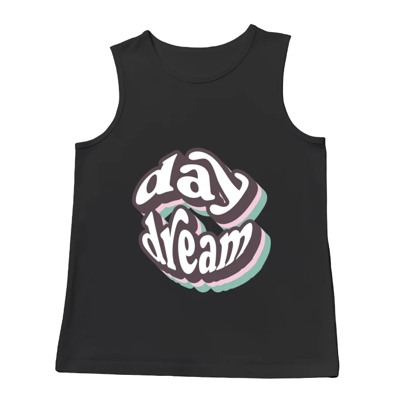 Retro-Tagtraum-Design mit lebendigen Farben Herren Tanktops