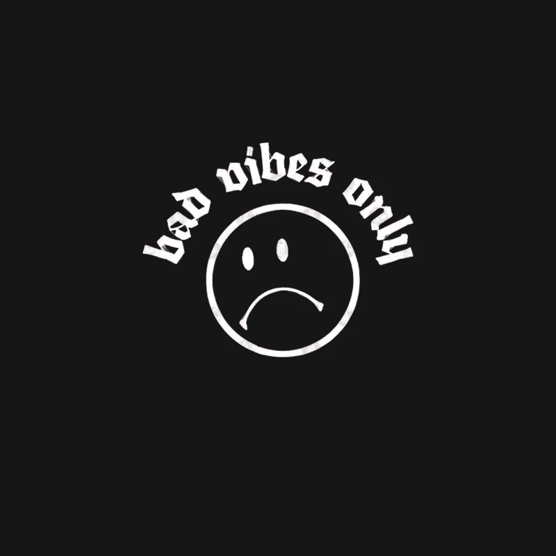 Bad Vibes Only 2 ††† Desk Mat