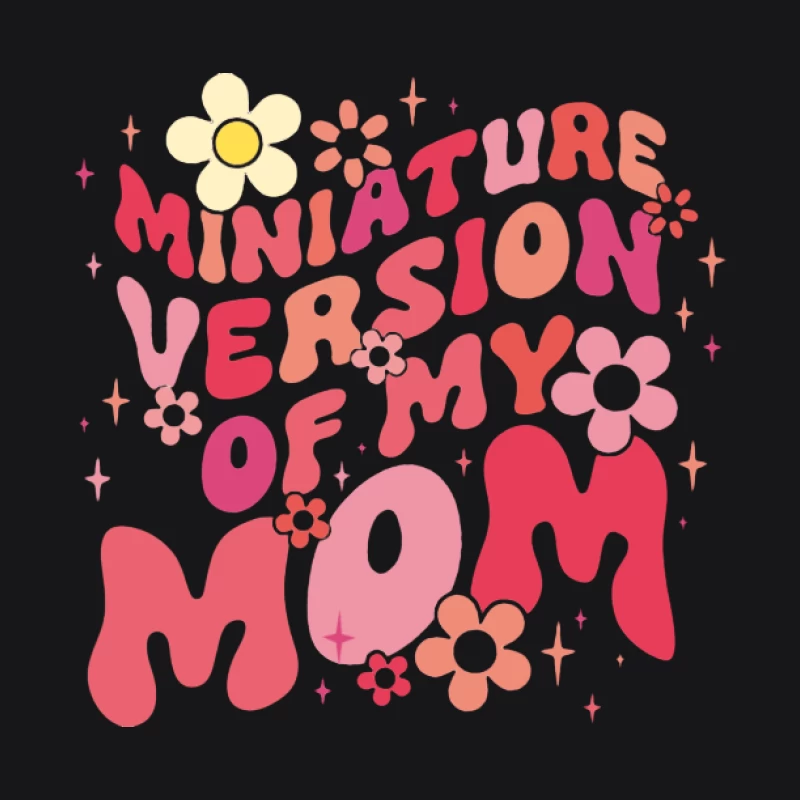 Miniaturversion meiner Mutter mit Blumenmotiv Herren Pullover Hoodie
