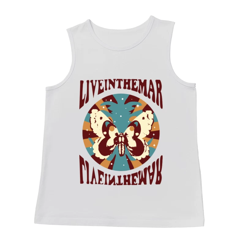 Schmetterlingsdesign mit Astrologie-Touch Herren Tanktops