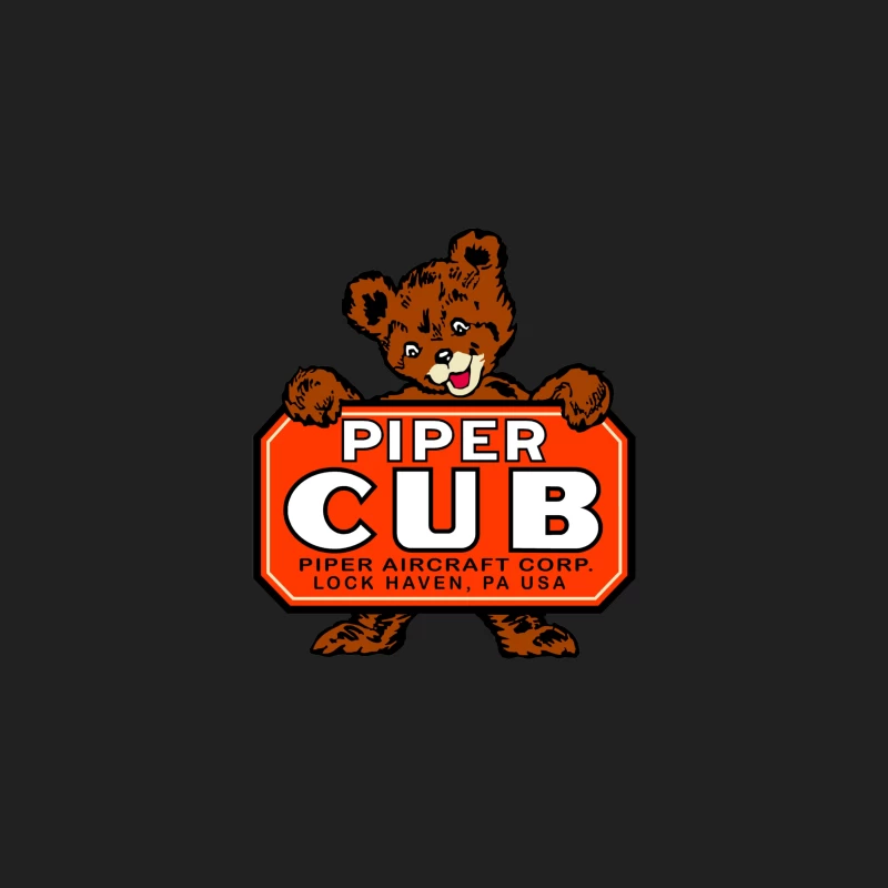 WWII Vintage Piper Cub Bucket Hat