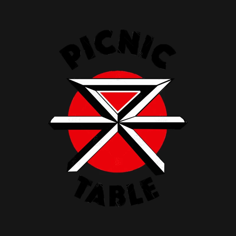 Dead KennedysPicnic Table Parody Design Mouse Pad