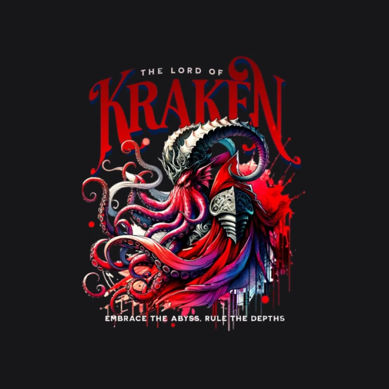 Le Seigneur du Kraken Héros Homme Sweat à capuche