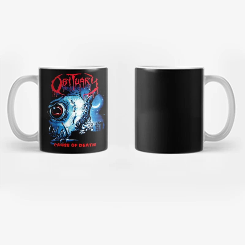 Obituary Cause Of Death Coffee Mug