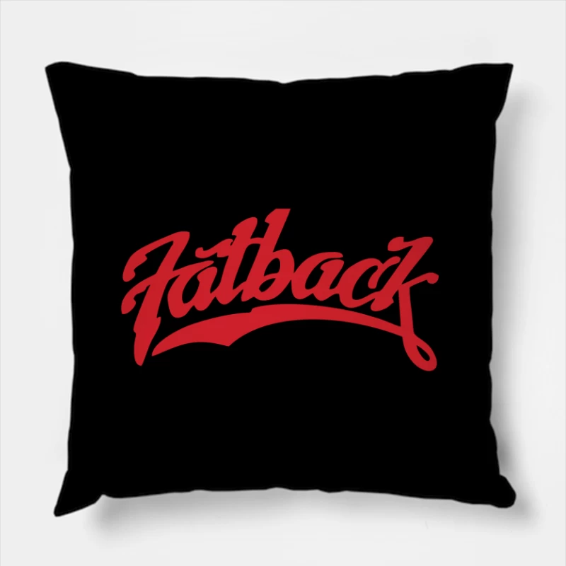 The Fatback Band Throw Pillow