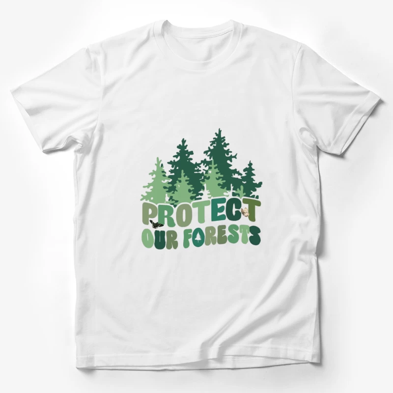 Proteggi le nostre foreste Design Maglietta Uomo