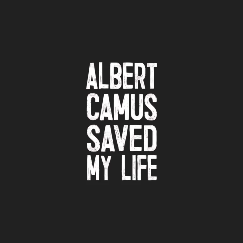 Albert Camus Saved My Life Bucket Hat