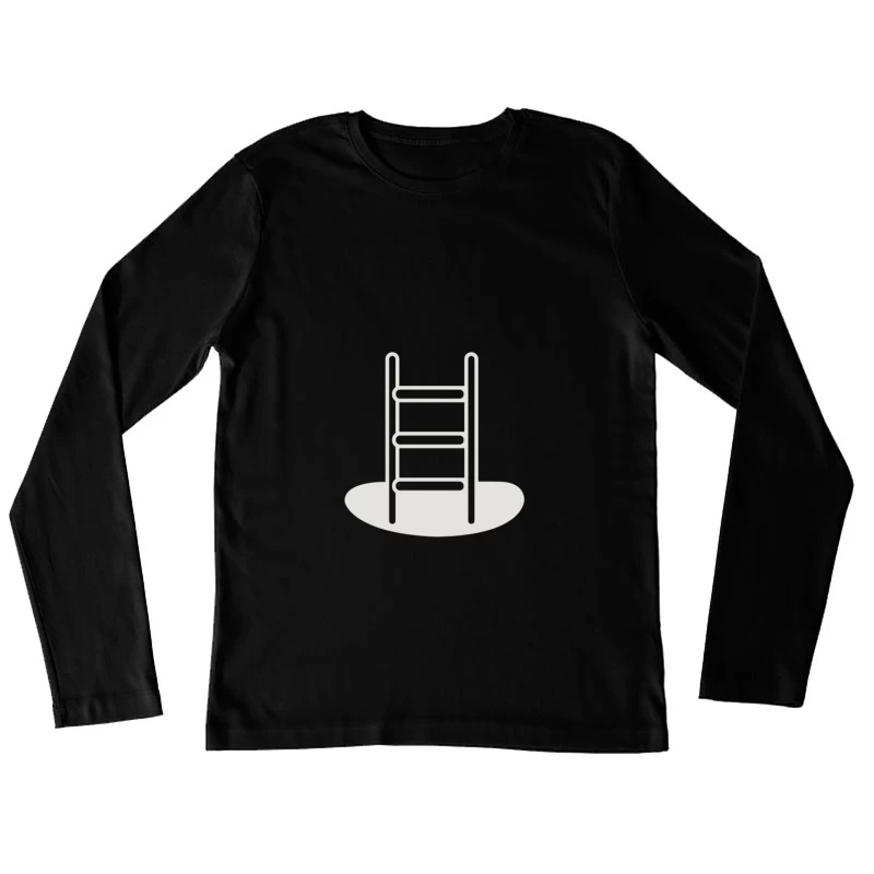 Leiter in Loch Damen Langarm T-Shirt