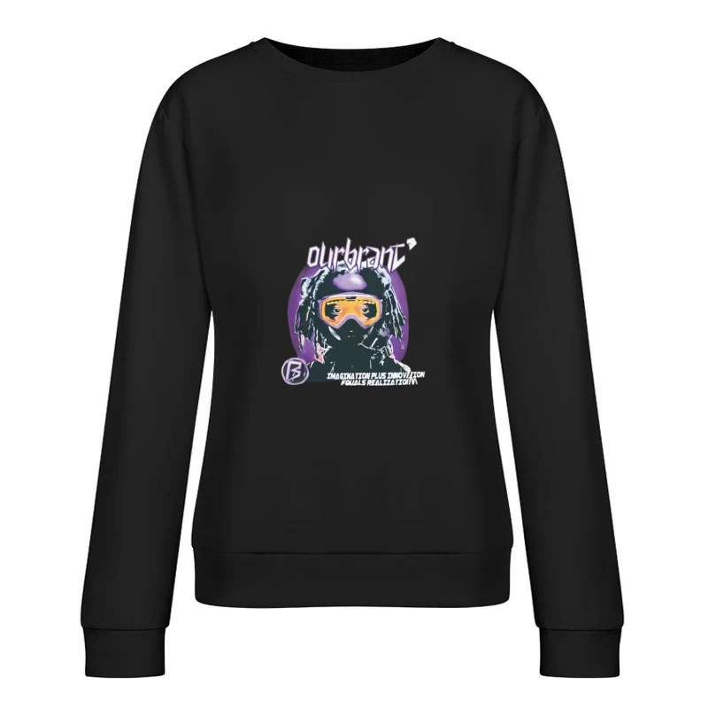 Créativité et innovation : Design stylé Femme Sweat-shirt à enfiler