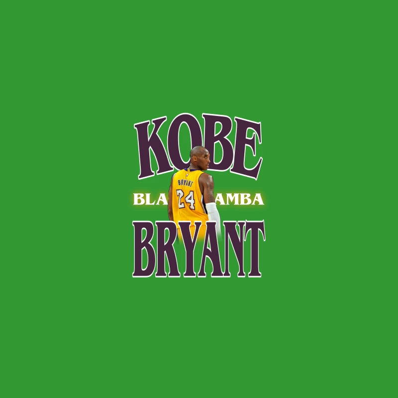 Kobe Bryant, Basketball Legend Desk Mat