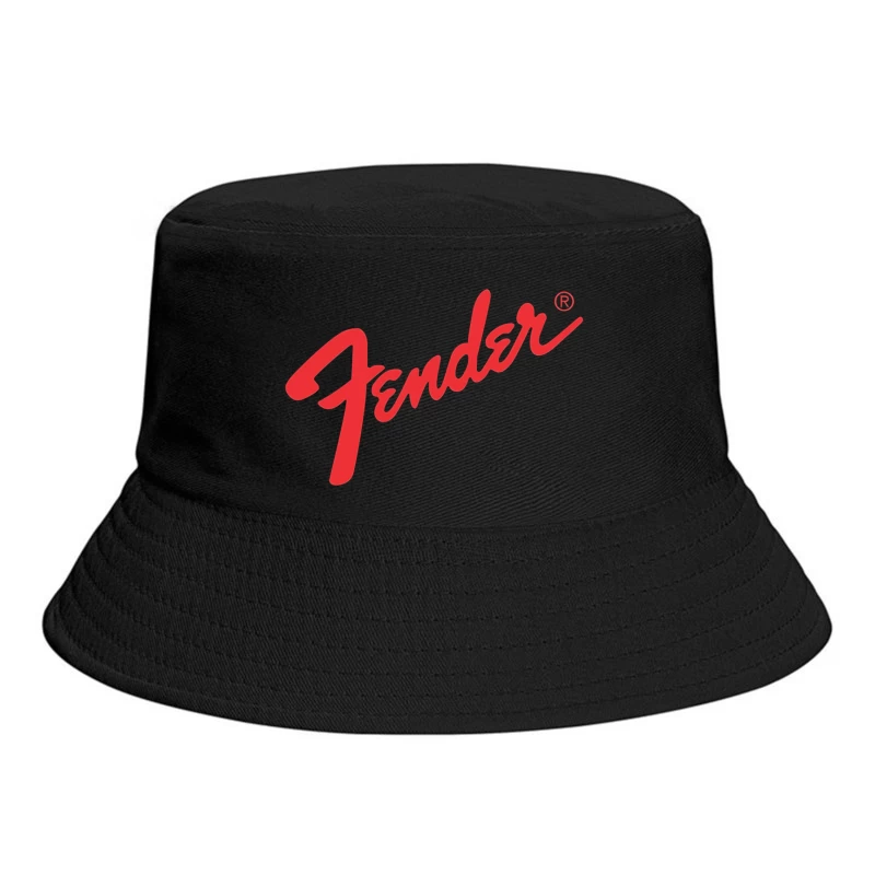 Fender Musical Instruments Corporation Red Logo Bucket Hat