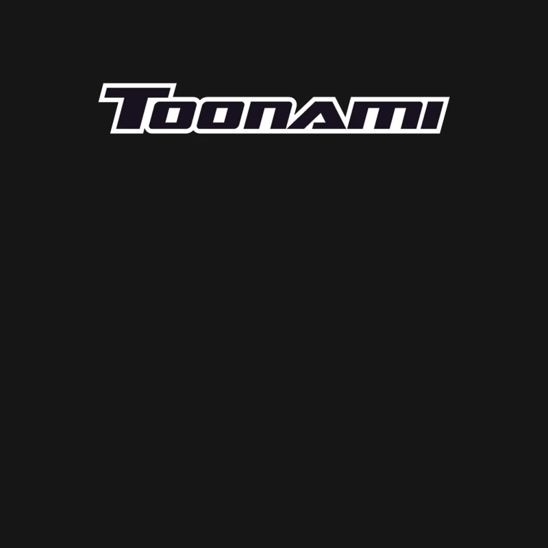 Toonami Black Text Logo - Cartoon Network's Anime Programming Block Male T-Shirt