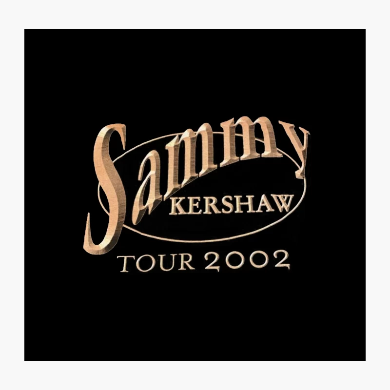 Sammy Kershaw-Tour Throw Pillow