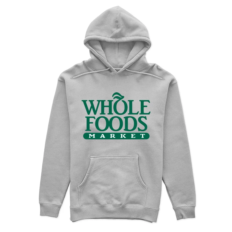 Whole Foods Market Green Corporate Logo Female Pullover Hoodie