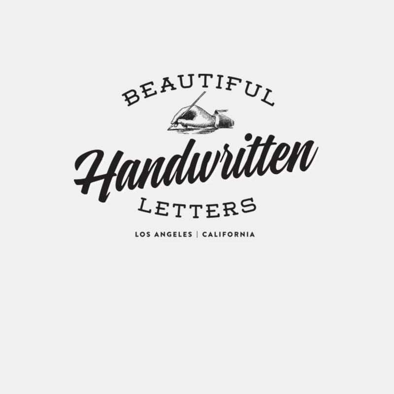 Beautiful Handwritten Letters Male Tank Top